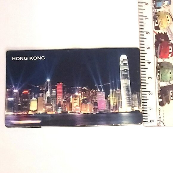 Hong Kong China Nightlife Cityscape Travel Magnet Souvenir - Picture 3 of 3